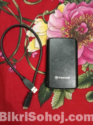 Transcend Store Jet 25D3 USB 3 1TB External Hard Disk Drive